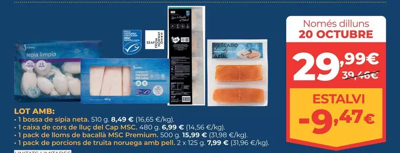 Premium - Nomes dillunas 20 octusbre