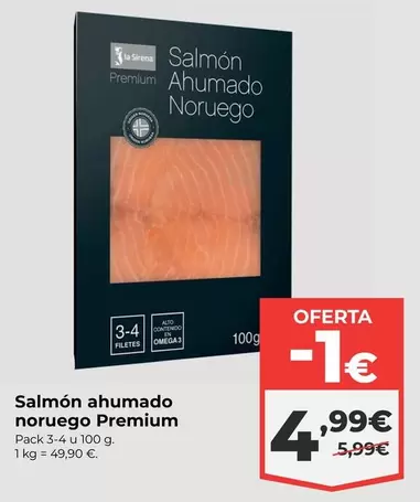 La Sirena - Salmon Ahumado Noruego Premium