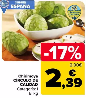Círculo De Calidad - Chirimoya  