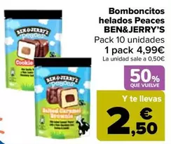 Ben & Jerry's - Bomboncitos Helados Peaces