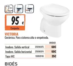 victoria - Ceramica Para Cisterna Alta O Empotrada
