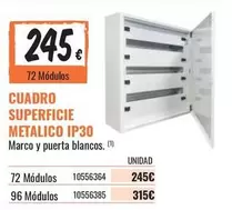Cuadro Superficie Metalico Ip30