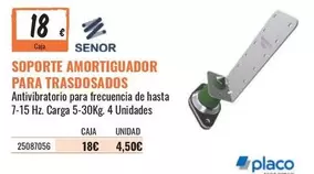 placo - Soporte Amortiguador Para Trasdosados