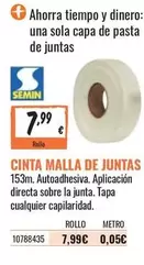 Sola - Cinta Malla De Juntas