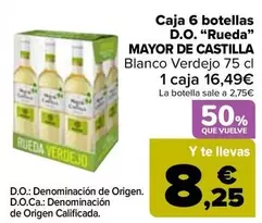 Mayor De Castilla - Caja 6 Botellas D.O. "Rueda"