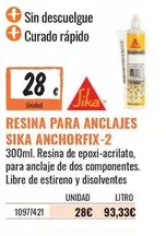 Sika - Resina Para Anclajes Anchorfix-2