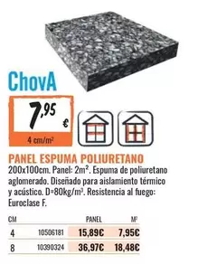 Chova - Panel Espuma Poliuretano