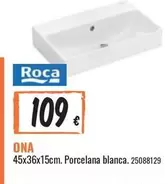 Roca - One 45x36x15cm. Porcelana Blanca.
