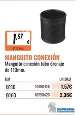 Soprema - Manguito Conexion