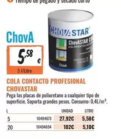 Chova - Cola Contacto Profesional
