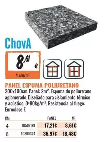 Chova - Panel Espuma Poliuretano