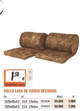 Lana - Rollo  De Vidrio Deciwool