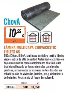 Chova - Lamina Multicapa custic