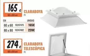 Claraboya Telescopica