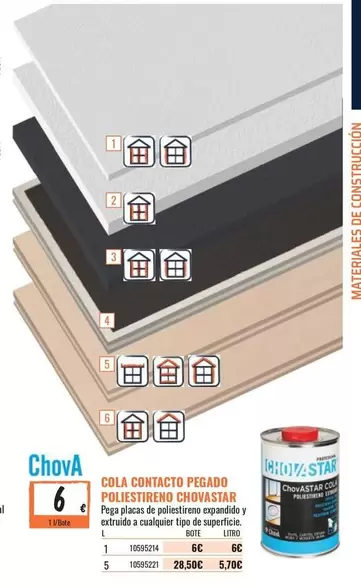 Chova - Cola Contacto Pegado