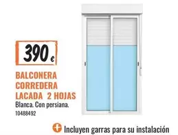 Ballconera Corredera Lacada 2 Hojas