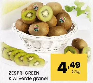 Zespri - Green Kiwi Verde Granel