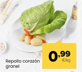 Repollo Corazon Granel