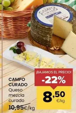 Campo Curado - Queso Mezcla Curado
