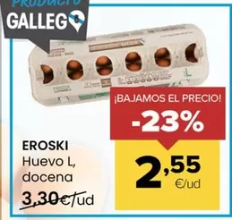 Eroski - Huevo L, Docena