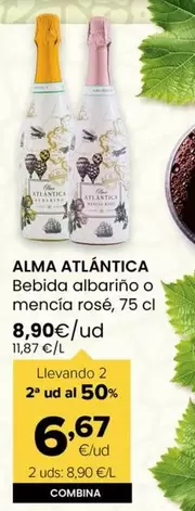 Alma Atlantica - Bebida Albarino O Mencia Rosé