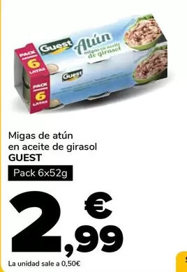 Guest - Migas De Atun En Aceite De Girasol