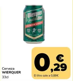 Wierque - Cerveza