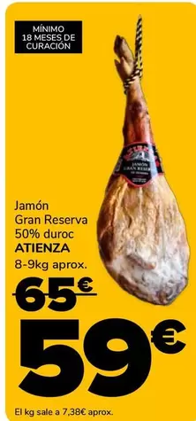 Atienza - Jamón Gran Reserva 50% Duroc