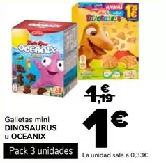 Artiach - Galletas Mini Dinosaurus