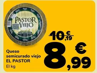 El Pastor - Queso Semicurado Viejo