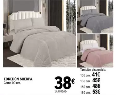 Edredón Sherpa