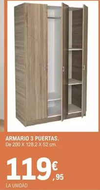 Armario 3 Puertas