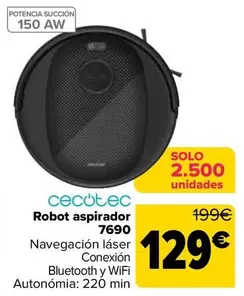 Cecotec - Robot Aspirador 7690