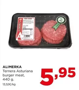 Alimerka - Ternera Asturiana Burger Meat