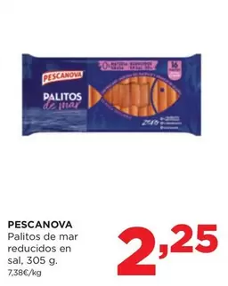 Pescanova - Palitos De Mar Reducidos En Sal