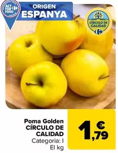 Círculo De Calidad - Manzana Golden 