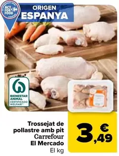 Carrefour El Mercado - Troceado De Pollo Con Pechuga