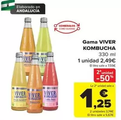 Viver Kombucha - Gama 