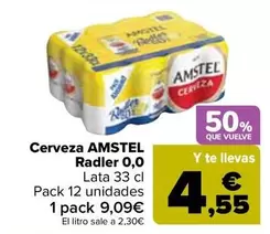 Amstel - Cerveza Radler 0,0