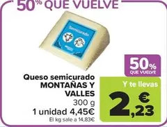 valles - Queso Semicurado