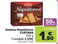 Cuétara - Galletas Napolitanas