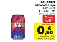 Aquarius - Melocoton Rojo