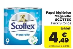 Scottex - Papel Higiénico Megarollo