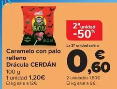 Caramelo -  Con Palo Relleno