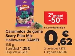 DAmel - Caramelos De Goma Scary Pika Mix Halloween