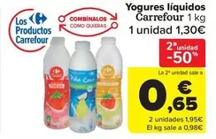 carrefour - Yogures líquidos