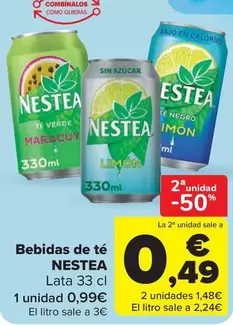 Nestea - Bebidas de te