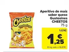 Cheetos - Aperitivo De Maiz Sabor Queso Gustosines