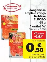 elpozo - Llonganissa Ampla O Xoriço Noblesa