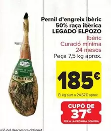 Legado ElPozo - Pernil D'engreix Ibèric 50% Raca Ibèrica